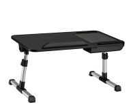 Spacetronik Regulowany stolik Beddy S - Czarny - 1186780 - zdjęcie 1